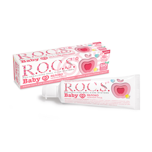 R.O.C.S. Toothpaste baby mild care. apple. 45 gr. 5048