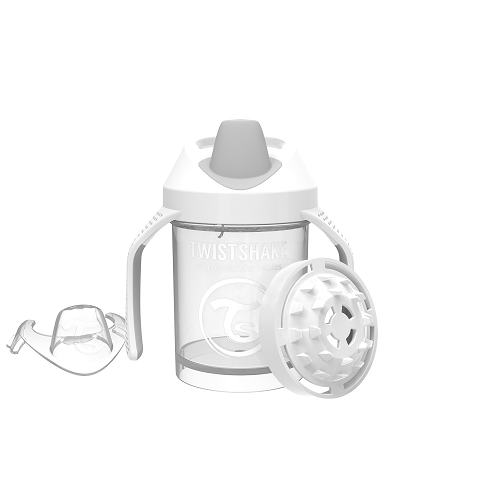 Twistshake Mini Cup White 230ml 4+m