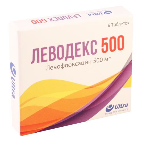 Levodex tab 500mg #6