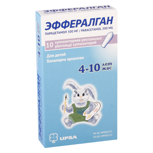 Efferalgan supp 300mg #10