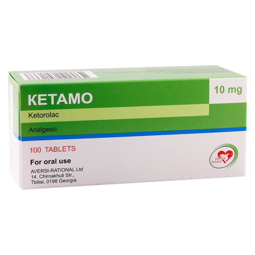 Ketamo tab 10mg #100