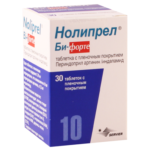 Noliprel Bi-forte  tab 10mg+2.5mg #30