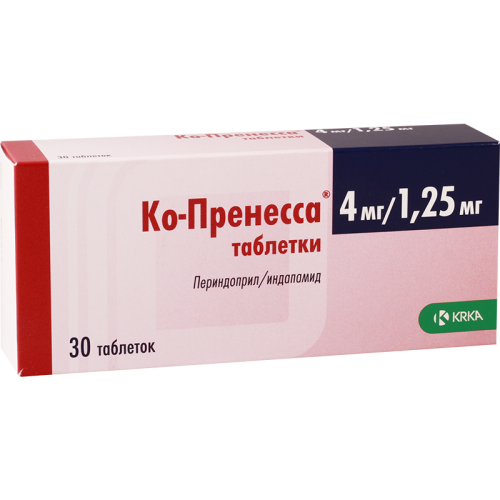 Co-Prenessa tab 4mg+1.25mg #30