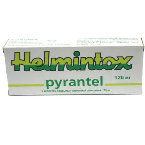 Helmintox tab 125mg #6