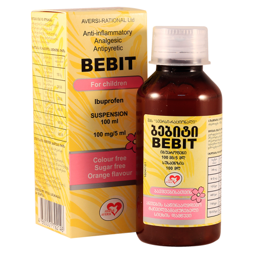 Bebit syrup 100mg/5ml 100ml in vial #1