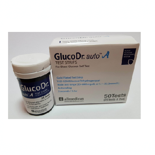 GlucoDr test strips auto #50