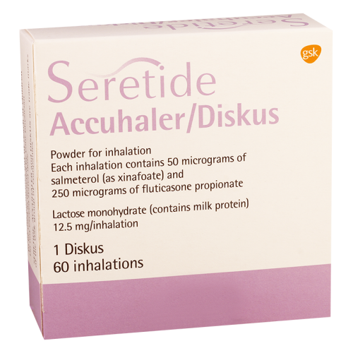 Seretide Diskus 50/250 inh 60doz #1