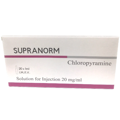 Supranorm solution for injection i/m i/v 20mg/ml #20