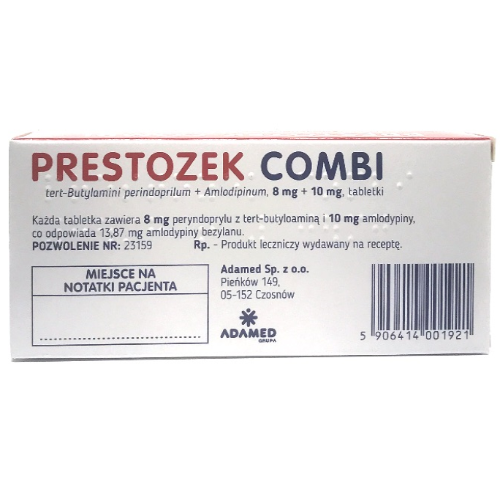 Prestozek combi tab 8mg+10mg #30