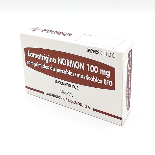 Lamotrigina normon tab 100mg #56