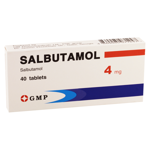 Salbutamol tab 4mg #40