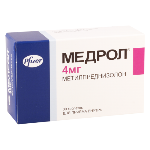 Medrol tab 4mg #30