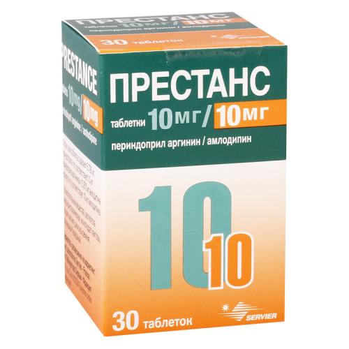 Prestrance tab 10mg+10mg #30