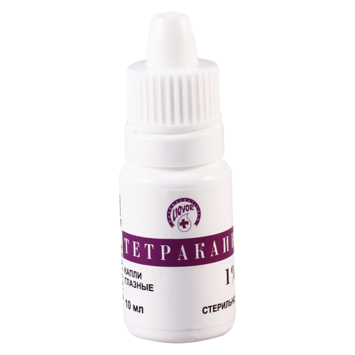 Tetracaine eye drops 1% 10ml in vial