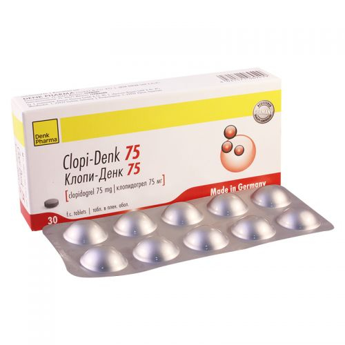 Clopi-Denk tab 75mg #30