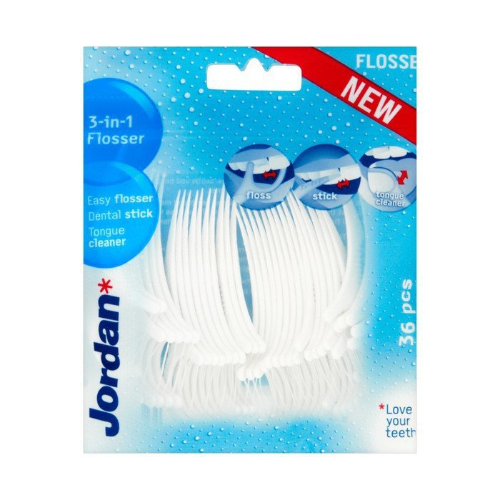 JORDAN  DENTAL FLOSS + FLOSSER  8108 #36