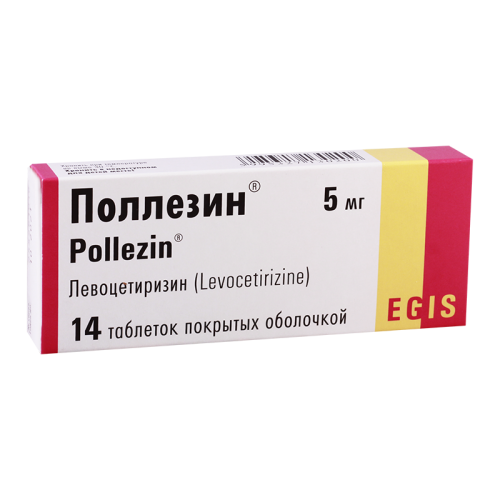 Pollezin tab 5mg #14