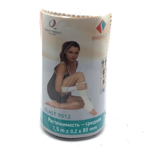 Tonus - elastic bandage 1.5X80mm 9512/0179