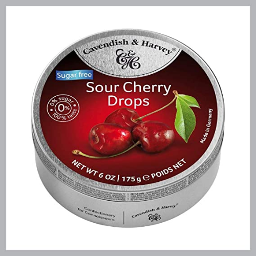 CH Sugar Free Sour Cherry Drops 175g