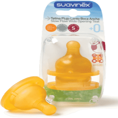 SUAVINEX TEAT LATEX  S /0M+/ 3002