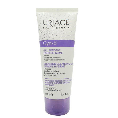 URIAGE GYN-8 INTIMATE HYGIENE - SOOTHING CLEANSING GEL 100Ml 1062