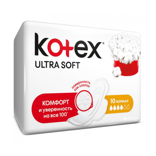 5029053542669 Kotex - Ultra Soft Normal /4pcs/ 2669 #10