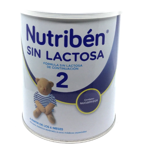 LECHE NUTRIBEN SIN LACTOSA 2 400g