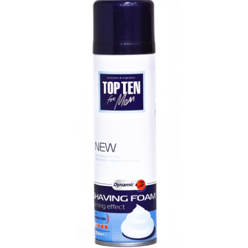 Rubella - TOP TEN-shaving foam speaker 250ml 0067