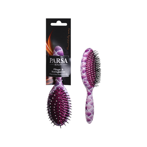 PARSA Print brush small oval Pink 24450 #1