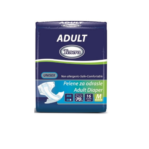 Adult diaper 'NIVA' medium  #16