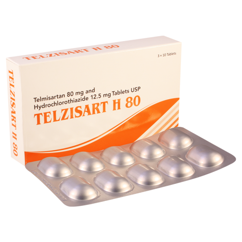 Telzisart H tab 80mg+12.5mg #30