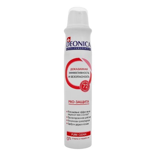 Deonica - antiperspirant spray prof. Protection 200ml 029721