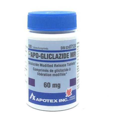 Apo-Gliclazide MR tab 60mg #100