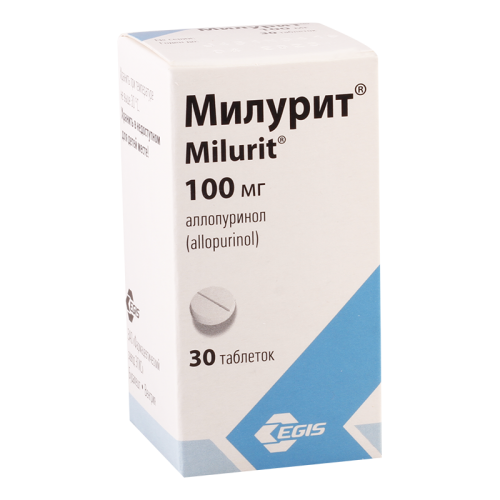 Milurit tab 100mg #30