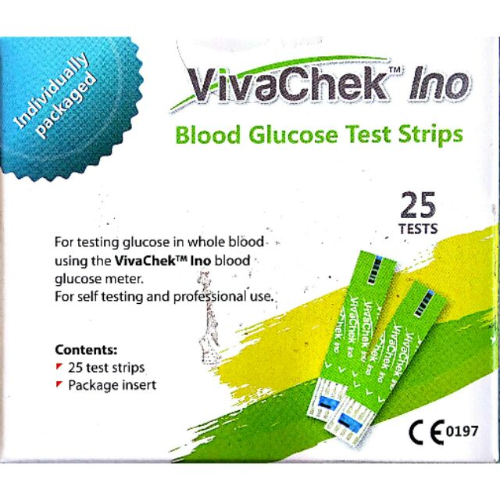 Glucometr Test Strip VivaChek #25