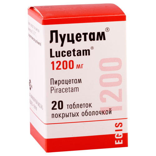 Lucetam tab 1200mg #20