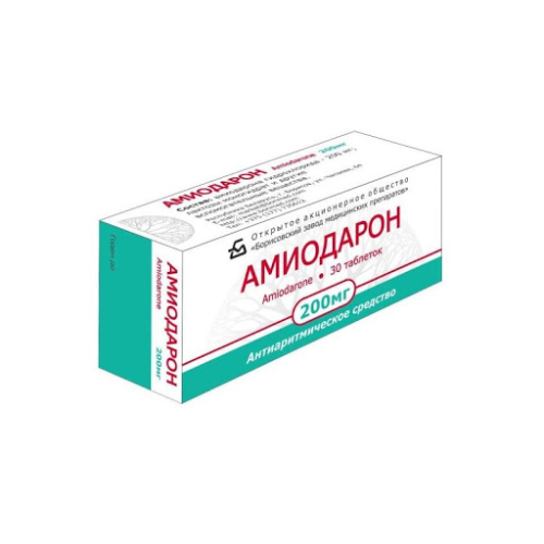 Amiodaron tab 200mg #30