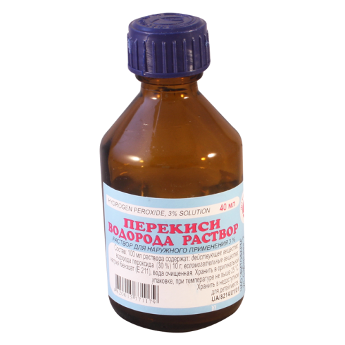 Hydrogenii Peroxydi Diluta 3% 40ml #1