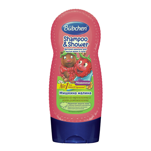 7613035058200 Bubhen - shampoo and bath for kids 'Raspberry' 230 ml 8200/1157/0563/1122