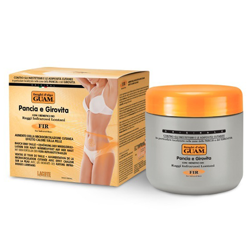 Guam - mud with anti-cellulite and fat-dissolving warming effect on the abdomen and waist 500g 2787