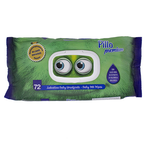 PILLO BABY PREMIUM WET WIPES 0016 N72