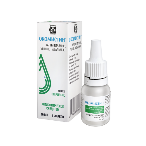 Okomistin eye drops 0.01% 10ml in vial #1