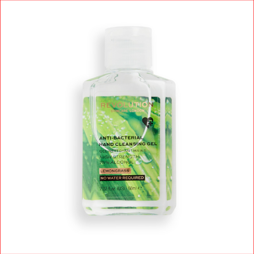 REVOLUTION HAND CLEANSING GEL LEMONGRASS 60ML