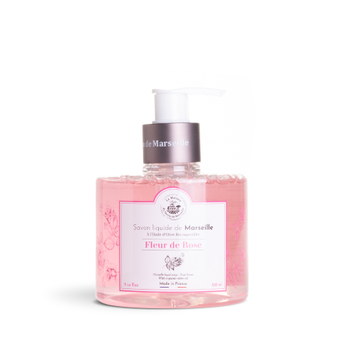 SAVON LIQ DE MARSEILLE 330mL ROSE (330ML MARSEILLE LIQUID SOAP - ROSE)