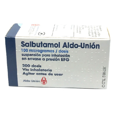 Salbutamol spray 100mkg/doz 200doz