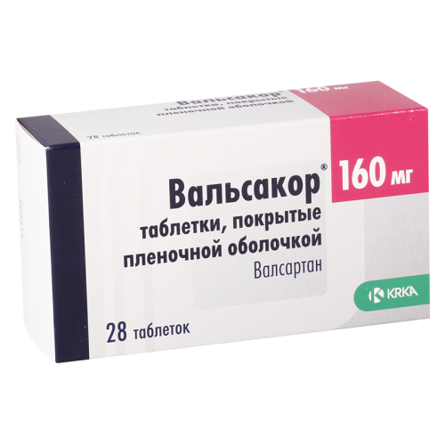 Valsacor tab 160mg #28