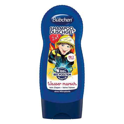 4065331001368 Bubchen - Kids - Body and Head Wash 'Brave Firefighter' (230 ml)