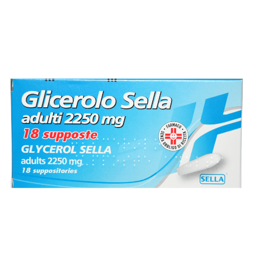 GLICEROLO SELLA adulti 2.25g supposte