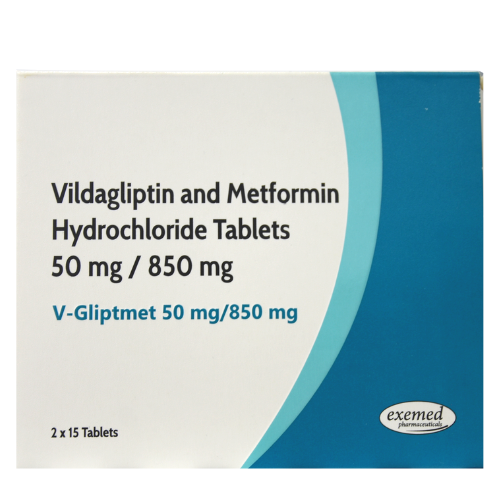 V-Gliptmet tab 50mg+850mg #30