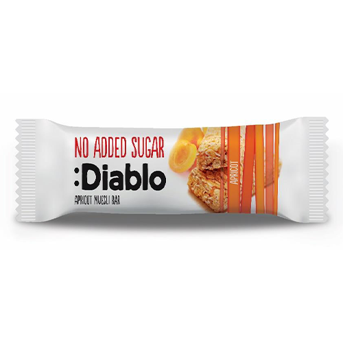 Diablo NAS Apricot Muesli Bar 30g